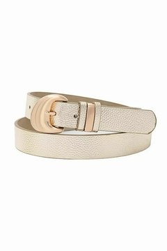 Imagem do Cinto Feminino Metal Oval Laura