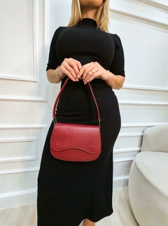 Bolsa Feminina Baguete de Mão