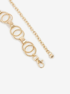 Imagem do Cinto Corrente Feminino Redondo Inspired Chanel