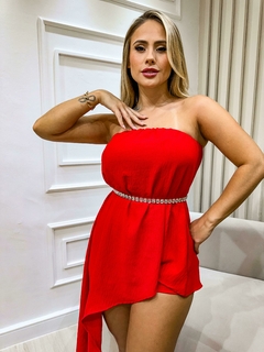 Cinto Corrente Feminino Pedraria Luxo - comprar online