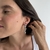 Brinco Longo Gotas Prateado - comprar online