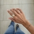 Anel Reto Dourado/Prateado - comprar online