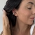 Piercing Trançado de Pressão Prateado - comprar online