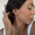 Piercing Riscado de Pressão Prateado na internet