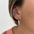 Piercing de Pressão Zircônia Ródio REF 158
