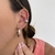 Piercing de Pressão Coração Ródio REF 132