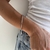 Pulseira Rabo de Rato Prateada - comprar online