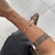 Bracelete de Encaixe Fino Gota Prateado - comprar online