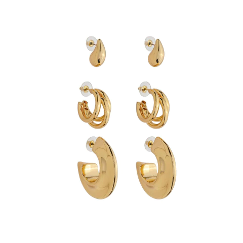 Kit de Brinco Essenciais Dourado - comprar online