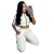 CONJUNTO PANTALON Y BLUSA ELEGANTES