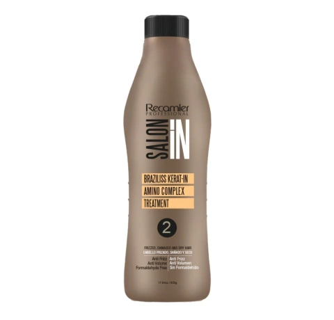Tratamiento paso 2 Braziliss Keratina Salón In Recamier 500ml - comprar online