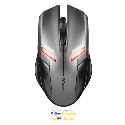 Mouse Gamer Trust Ziva Alámbrico Usb 6 Botones