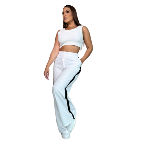 PANTALONES BOTA ANCHA PARA MUJER