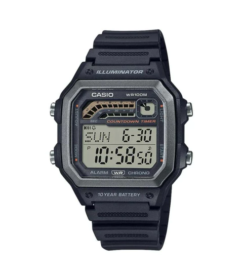 COMPRAR RELOJ CASIO ILLUMINATOR WR100: RESISTENCIA Y ESTILO PARA HOMBRE
Si estás en busca de un reloj Casio Illuminator WR100 resistente al agua para hombre, has llegado al lugar indicado. En Onlineshoppingcenterg, te ofrecemos este modelo que destaca por