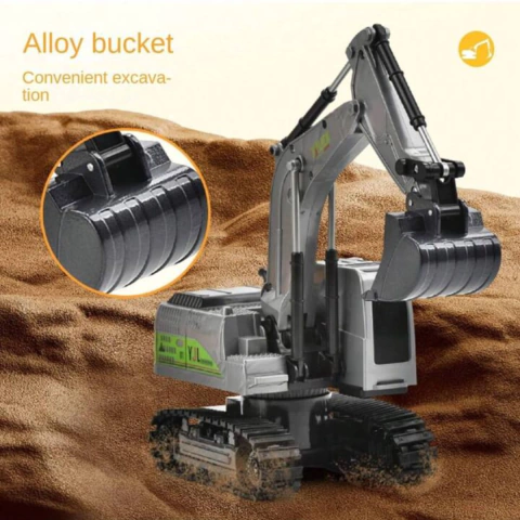 Comprar Retroexcavadora de Juguete a Control Remoto.
Si buscas un juguete que combine diversión y aprendizaje, una retroexcavadora de juguete a control remoto es la elección perfecta. Este tipo de maquinaria a escala ofrece una experiencia única al permit