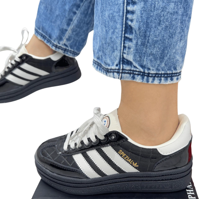 Comprar Tenis Adidas Spezial Mujer: Guía Completa y Ofertas Exclusivas. Si estás buscando comprar Tenis Adidas Spezial Mujer, has llegado al lugar correcto. En Onlineshoppingcenterg, te ofrecemos la mejor selección de estos tenis deportivos, con precios competitivos, envío rápido y garantía de calidad. A continuación, te explicamos todo lo que necesitas saber sobre los Adidas Spezial Mujer, desde sus características hasta cómo elegir la talla correcta y dónde comprarlos al mejor precio.  ¿Por qué comprar Tenis Adidas Spezial Mujer? Los Adidas Spezial Mujer son una de las opciones más populares para quienes buscan estilo, comodidad y versatilidad. Estos tenis, inspirados en el diseño clásico de los años 70, combinan moda y funcionalidad. Aquí te contamos sus principales beneficios:  Diseño icónico: Perfecto para looks casuales y deportivos.  Comodidad superior: Ideales para caminar o usar todo el día.  Materiales de alta calidad: Duraderos y resistentes al desgaste.  Variedad de colores: Disponible en tonos como beige, blanco, marrón y más.    Características de los Adidas Spezial Mujer Si quieres saber más sobre los Adidas Spezial Mujer, aquí te detallamos sus características clave:  Suela de goma: Ofrece excelente tracción y durabilidad.  Piel sintética y materiales premium: Combina estilo y resistencia.  Plantilla cómoda: Diseñada para soportar largas horas de uso.  Diseño retro: Inspirado en los modelos clásicos de Adidas.  ¿Cómo elegir la talla correcta de los Adidas Spezial Mujer? Elegir la talla correcta es esencial para disfrutar al máximo de tus Tenis Adidas Spezial Mujer. Sigue estos consejos:  Mide tu pie desde el talón hasta la punta del dedo más largo.  Consulta la tabla de tallas de Adidas disponible en nuestra tienda.  Si sueles usar plantillas, elige media talla más grande.  En Onlineshoppingcenterg, ofrecemos una guía de tallas detallada para que no tengas dudas al comprar.    ¿Dónde comprar Adidas Spezial Mujer al mejor precio? En Onlineshoppingcenterg, tenemos las mejores ofertas y descuentos en Adidas Spezial Mujer. Aquí te decimos por qué somos tu mejor opción:  Precios competitivos: Encuentra los Adidas Spezial Mujer al mejor precio.  Envío rápido y gratis: Recibe tus tenis en la puerta de tu casa sin costos adicionales.  Garantía de autenticidad: Todos nuestros productos son 100% garantizadas.  Ofertas exclusivas: Aprovecha descuentos especiales y promociones limitadas.  Opiniones y reseñas de los Adidas Spezial Mujer Los usuarios que han comprado los Adidas Spezial Mujer destacan su estilo, comodidad y calidad. Algunas opiniones incluyen:  "Son muy cómodos y combinan con todo."  "El diseño retro es increíble, los uso todos los días."  "Excelente relación calidad-precio."    Preguntas frecuentes sobre los Adidas Spezial Mujer 1. ¿Para qué sirven los Adidas Spezial Mujer? Estos tenis son ideales para uso diario, caminar o combinar con looks casuales. No están diseñados para correr largas distancias.  2. ¿Cómo lavar los Adidas Spezial Mujer? Lávalos a mano con agua fría y un jabón suave. Evita la lavadora para mantener su durabilidad.  3. ¿Qué colores están disponibles? En Onlineshoppingcenterg, ofrecemos los Adidas Spezial Mujer en varios colores, como beige, blanco, marrón y más.  4. ¿Tienen garantía? Sí, todos nuestros productos incluyen garantía de fábrica.  Ofertas y descuentos en Adidas Spezial Mujer No te pierdas nuestras promociones exclusivas en Adidas Spezial Mujer. En Onlineshoppingcenterg, encontrarás:  Descuentos especiales: Ahorra hasta un 30% en tu compra.  Envío gratis: Para compras superiores a $50.  Outlet Adidas Spezial Mujer: Tenis de temporadas anteriores a precios increíbles.    ¿Por qué comprar en Onlineshoppingcenterg? Si buscas comprar Tenis Adidas Spezial Mujer, en Onlineshoppingcenterg te ofrecemos la mejor experiencia de compra. Con precios bajos, envío rápido y garantía de calidad, somos tu tienda de confianza.  ¡No esperes más! Visita nuestra tienda online y encuentra tus Adidas Spezial Mujer al mejor precio. ¡Haz tu pedido hoy y recíbelo en pocos días!