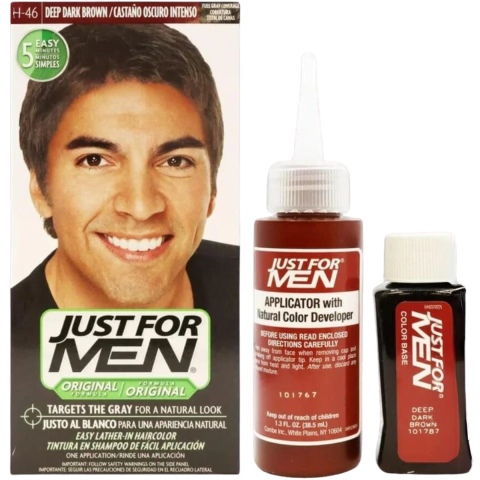 TINTE PARA CABELLO H 60 JUST FOR MEN NEGRO AZABACHE