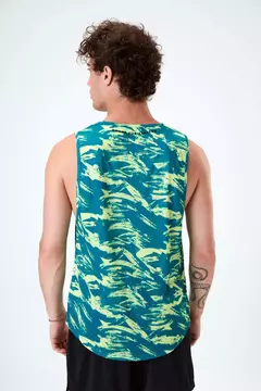 Musculosa Mic Cannon EuroSport Petroleo C. Lima - comprar online