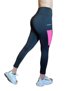 Calza Suplex Leggings Con Bolsillo Tiro Alto PowerFit