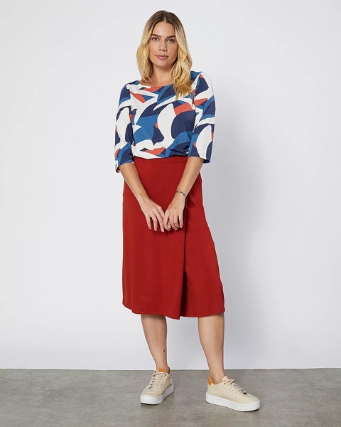 Blusa Lafayette manga 3/4 Fluity