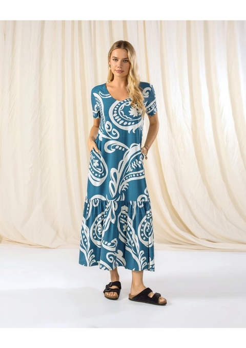Vestido Midi Moscow Fluity - 2218 - comprar online