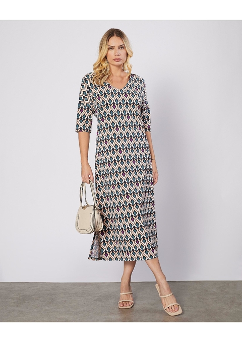 Vestido Midi Natali Fluity