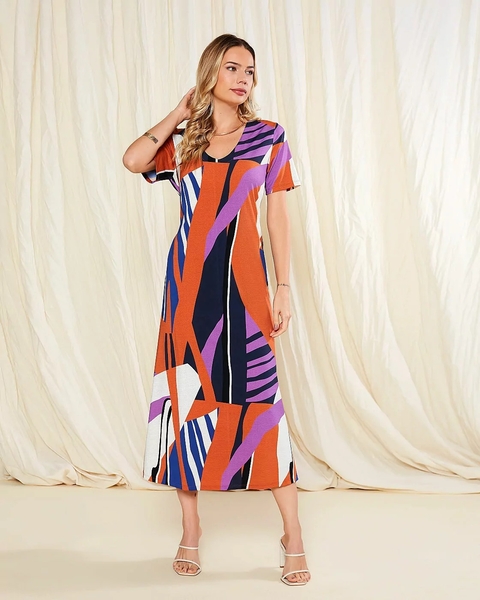 Vestido Midi Ulm Fluity - 2257