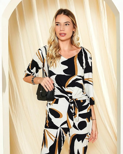 Blusa Cordoba com amarração em Fluity