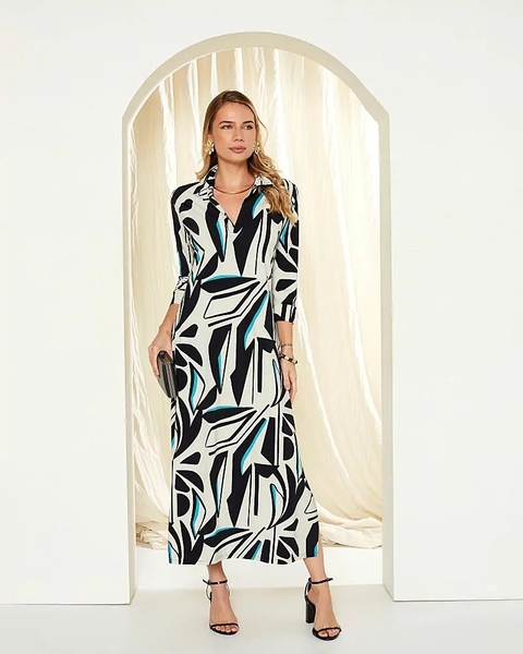 Vestido Midi Genoa Fluity - 2260