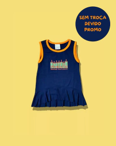 Regata Babado Azul - comprar online