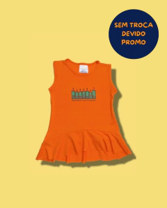 Regata Babado Laranja - comprar online