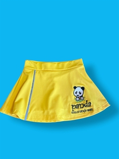 Saia Short amarela - comprar online