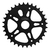 Plato Bicicleta Playera 28 Dientes Negro