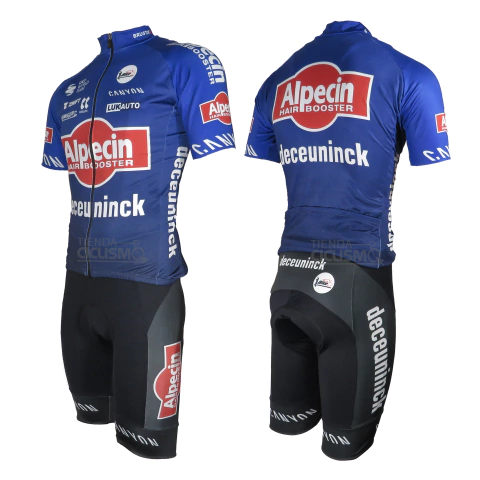 CONJUNTO CALZA+JERSEY UNISEX INDUBIKE (ALPECIN)
