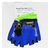 Par de guantes dedo corto lycra (Azul) en internet