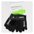 Par de guantes dedo corto lycra (Negro) - comprar online