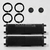 Puños MTB 130 mm Doble Anillo (Negro) - comprar online
