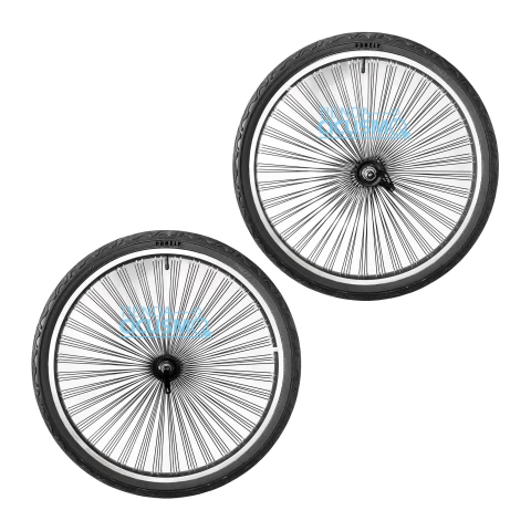 Ruedas (delantera y trasera) R26 de 144 rayos