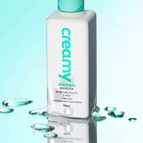 Tônico Antioleosidade Antiacne - Ácido Salicílico - Creamy