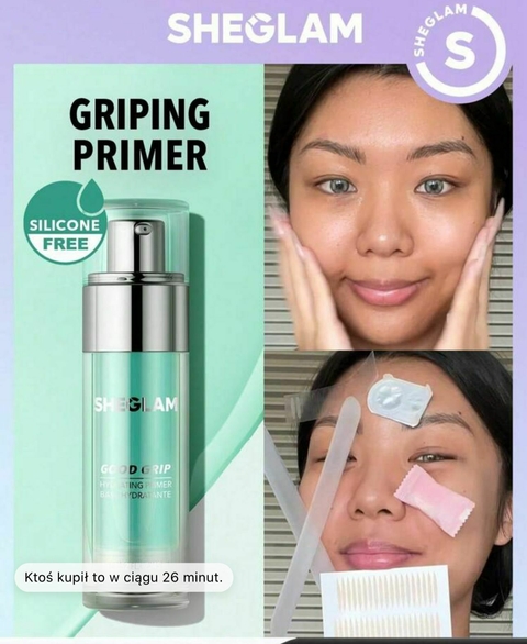 Primer Hidratante Good Grip - Shein Sheglam - VIRAL TIKTOK - REFRESHING