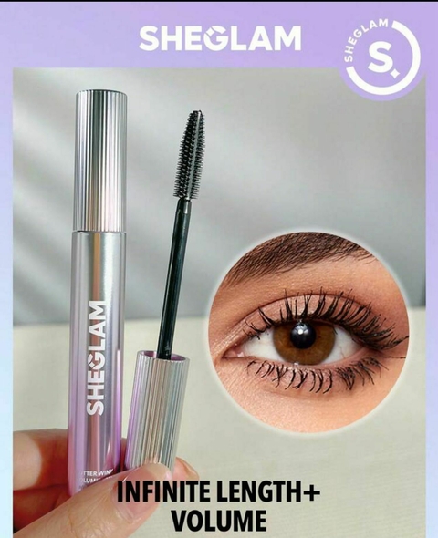Mascara de Cilios Rimel - Infinite Length + Volume- Sheglam - A prova D'agua