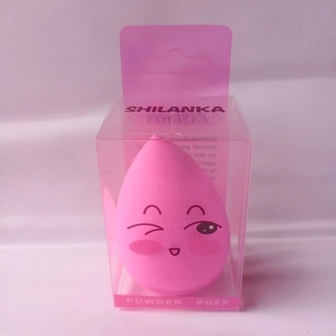 Esponja em Gota Make Up Acabamento Maquiagem Para Base Blush P/ Base Corretivo- SHILANKA COR SORTIDA