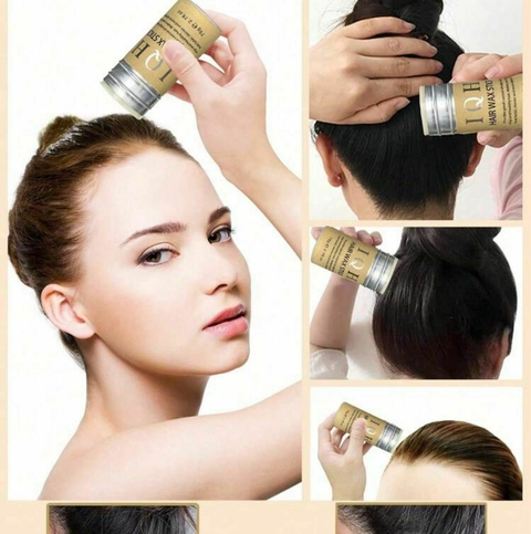 Bastão em Stick - Cera para Cabelos - Cera para Cabelos com Fiss Arrepiados ,Quebradiços - IQH HAIR WAX STICK - SHEGLAM SHEIN