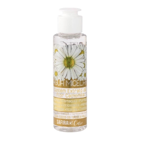 Água Micelar Demaquilante - Camomila - SAFIRA 100ML