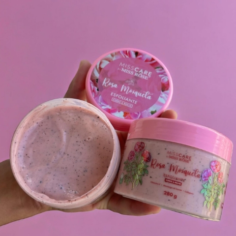 Esfoliante Corpo e Rosto de Rosa Mosqueta MissCare by Miss Rose
