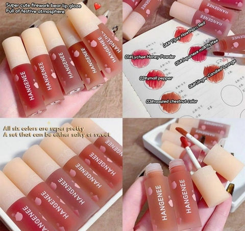 Lip Tint Liquido - Acabamento Avermelhado -Hidratante Oil Lip Oil - HANGENEE - COR SMALL PEPPER