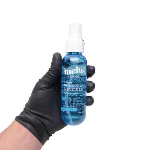 Spray Limpador de Pincéis 100ml - Melu - Ruby Rose