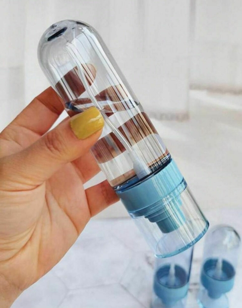 FRASCO PORTATIL EM SPRAY PARA VIAGEM AZUL 100ML - SHEIN