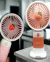 MINI VENTILADOR DE MAO / MESA PORTATIL RECARREGAVEL - ROSA - SHEIN - CS MAKEUP STORE