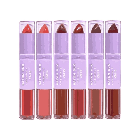Batom Duo Matte 2 em 1 Mood - Ruby Rose